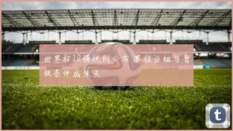 世界杯12强规则公布 赛程分组与晋级条件成焦点